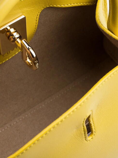 GENESI Borsa mini in pelle con tracolla honey - Borse Donna