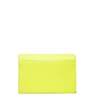 FURLA 1927 SOFT Borsa mini a tracolla in pelle nappa giallo fluorescente+nero - Borse Donna - 5