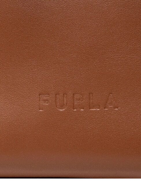 MIASTELLA Borsa a mano piccola in pelle cognac - Borse Donna