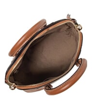 FURLA MIASTELLA Borsa a mano piccola in pelle cognac - Borse Donna - 6