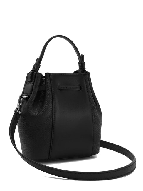 MIASTELLA Borsa secchiello mini pelle vitello Nero - Borse Donna