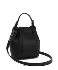 FURLA MIASTELLA Borsa secchiello mini pelle vitello Nero - Borse Donna - 3