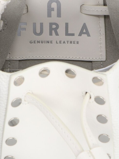 MIASTELLA Borsa secchiello mini pelle vitello talco - Borse Donna