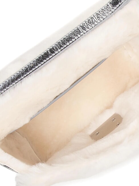 1927 SOFT Borsa a mano mini con tracolla white cotton+color silver+nero - Borse Donna