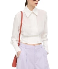 FURLA FLEUR Borsa in pelle vitello a tracolla cannella - Borse Donna - 5