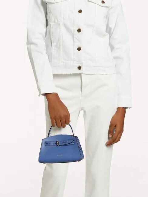 MARGHERITA Borsa mini a mano con tracolla onda - Borse Donna