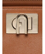 FURLA 1927 Borsa mini in pelle stampa ares cognac - Borse Donna - 3