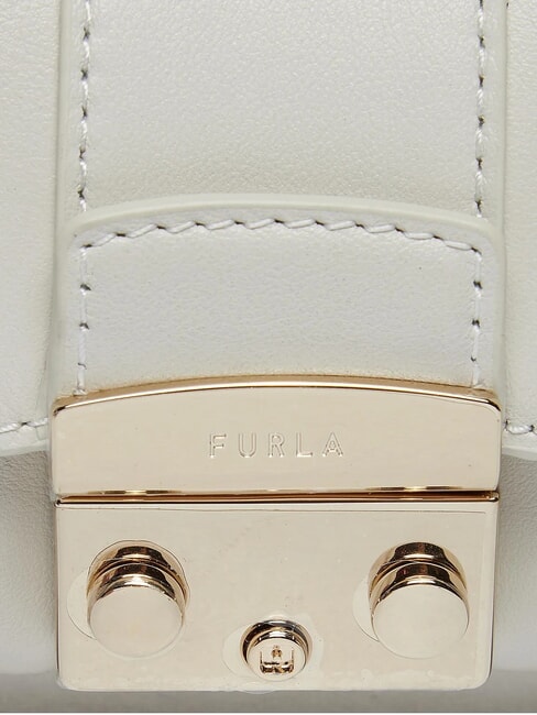 METROPOLIS Mini bag in pelle a tracolla marshmallow - Borse Donna