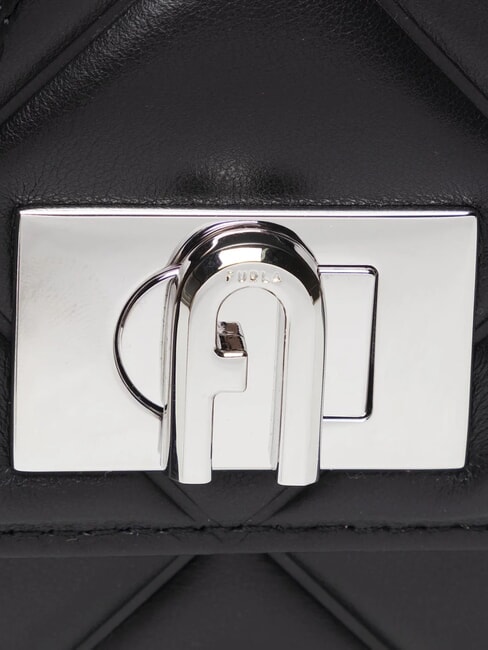 1927 Borsa mini in pelle trapuntata Nero - Borse Donna