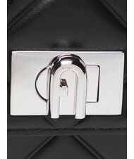 FURLA 1927 Borsa mini in pelle trapuntata Nero - Borse Donna - 4