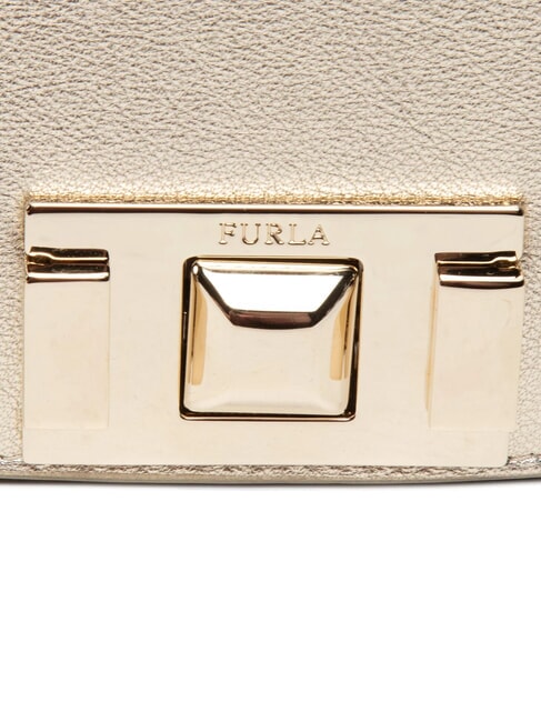 MIMI" Borsa convertible a spalla color platino - Borse Donna