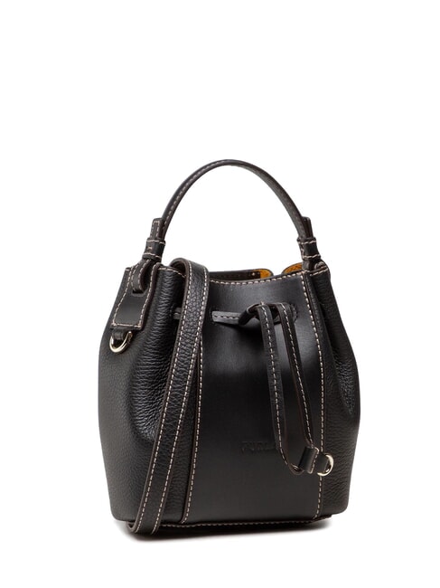 MIASTELLA Mini Secchiello a mano, con tracolla Nero - Borse Donna