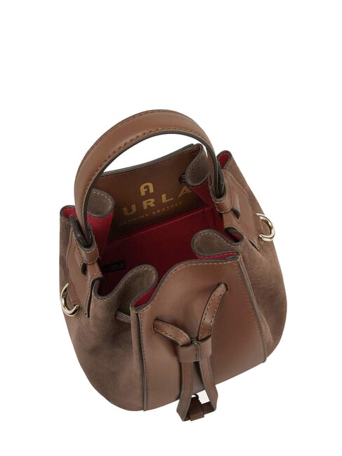 MIASTELLA Borsa mini secchiello in pelle praline - Borse Donna