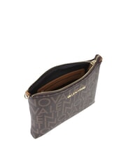 MARIO VALENTINO REGINA RE Borsa a tracolla stampa logo all over moro/naturale - Borse Donna - 4