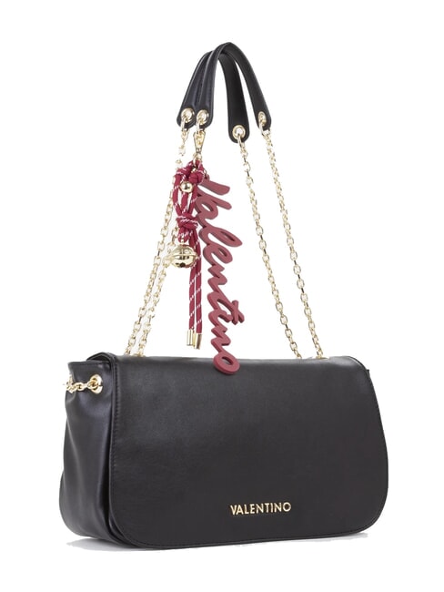 WINTER RE Borsa a spalla convertible con charms nero - Borse Donna