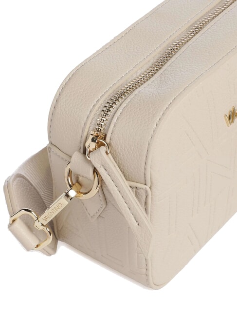 PANSY Borsa camera case con due tracolle ecru - Borse Donna