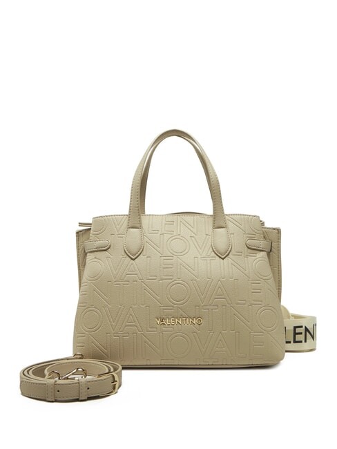 PANSY Borsa a mano con due tracolle ecru - Borse Donna