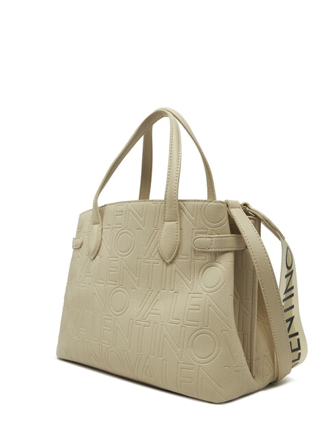 PANSY Borsa a mano con due tracolle ecru - Borse Donna