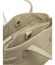 MARIO VALENTINO PANSY Borsa a mano con due tracolle ecru - Borse Donna - 6