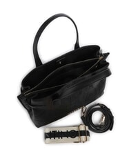 MARIO VALENTINO PANSY Borsa a mano con due tracolle nero - Borse Donna - 4