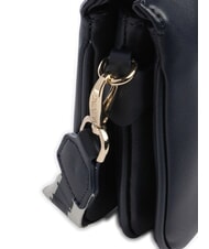 MARIO VALENTINO ZERO RE Borsa multifunzione stampa saffiano blu notte - Borse Donna - 3