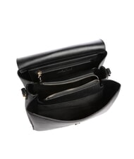 MARIO VALENTINO ALEXIA Borsa con logo metallico sulla tracolla nero - Borse Donna - 4