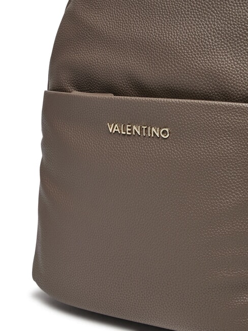 NEVER Zaino tondo con tasca taupe - Borse Donna