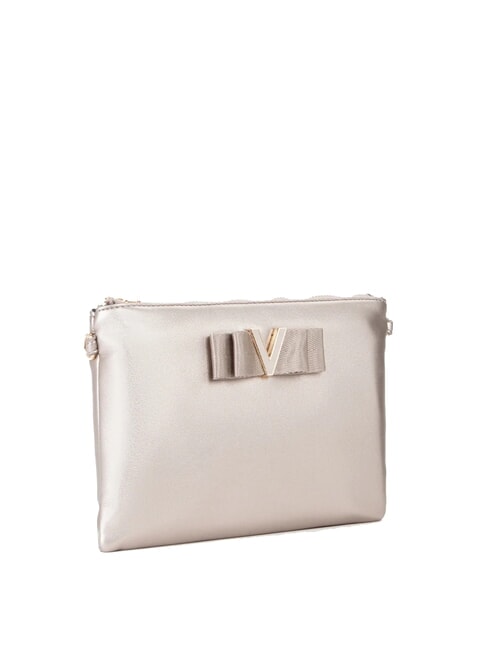 WHITNEY Borsa shopping a mano con tracolla argento - Borse Donna