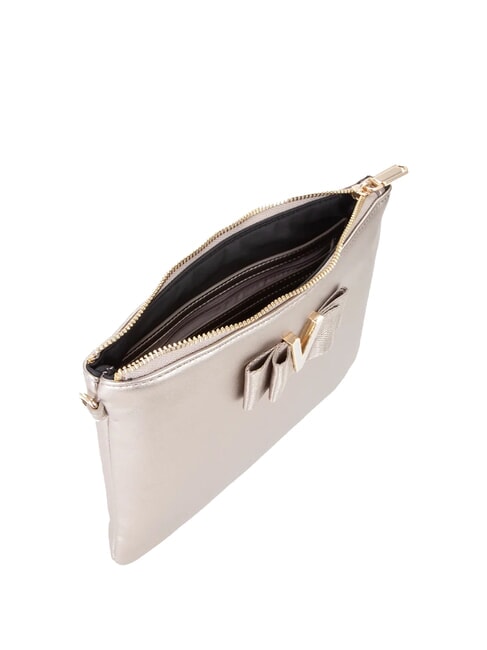 WHITNEY Borsa shopping a mano con tracolla argento - Borse Donna