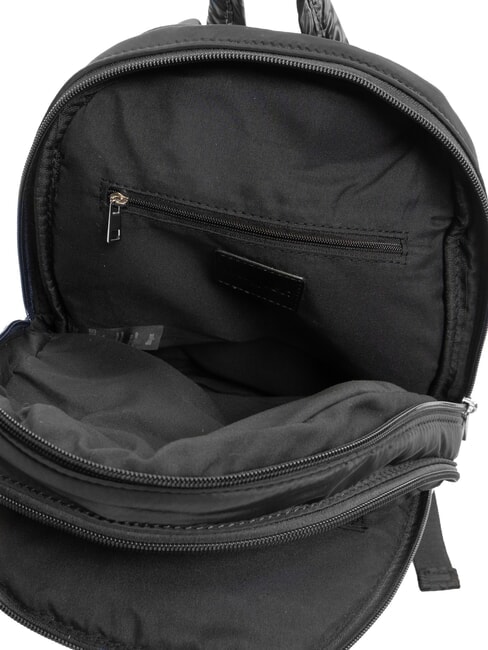 PADDED NYLON Zaino con logo in strass NERO - Borse Donna