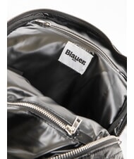 BLAUER SOFTY Zaino trapuntato con tasca NERO - Borse Donna - 5