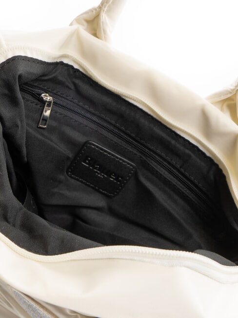 PADDED NYLON Borsa tote media con tracolla white - Borse Donna