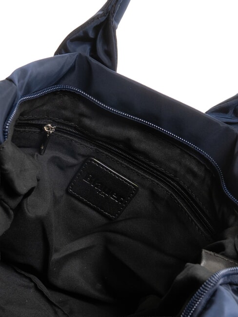 PADDED NYLON Borsa tote media con tracolla BLU NAVY - Borse Donna