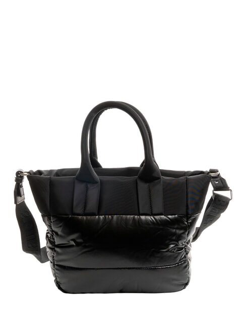 PADDED NYLON Borsa tote media con tracolla NERO - Borse Donna