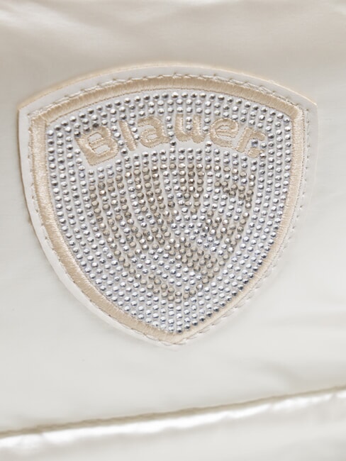 PADDED NYLON Borsa tote grande con tracolla white - Borse Donna