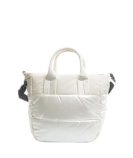 BLAUER PADDED NYLON Borsa tote grande con tracolla white - Borse Donna - 4