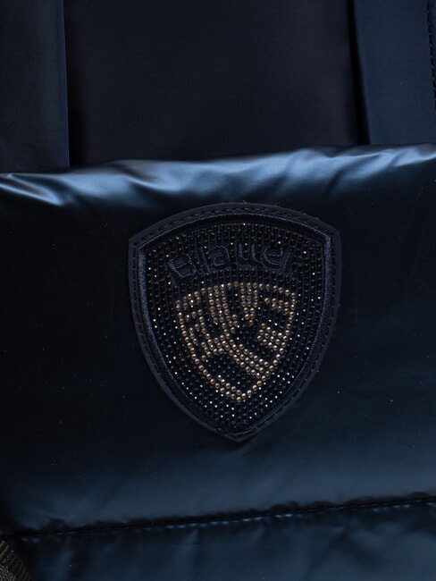 PADDED NYLON Borsa tote grande con tracolla BLU NAVY - Borse Donna