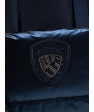 BLAUER PADDED NYLON Borsa tote grande con tracolla BLU NAVY - Borse Donna - 3