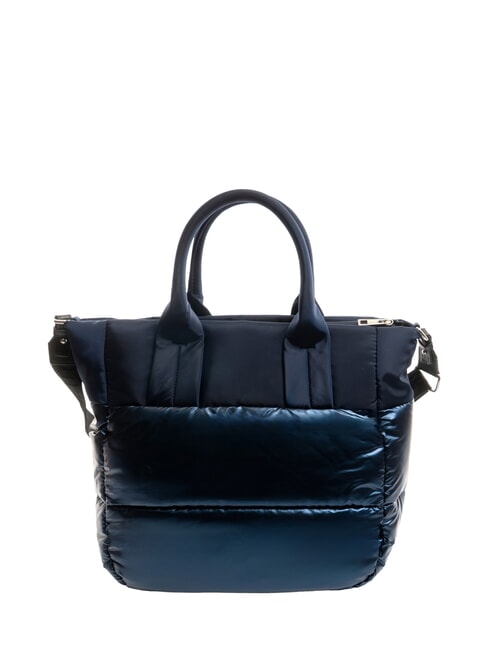 PADDED NYLON Borsa tote grande con tracolla BLU NAVY - Borse Donna