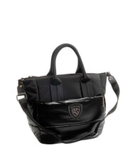 BLAUER PADDED NYLON Borsa tote grande con tracolla NERO - Borse Donna - 2