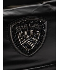 BLAUER PADDED NYLON Borsa tote grande con tracolla NERO - Borse Donna - 3