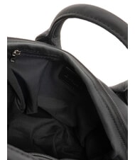 BLAUER PADDED NYLON Borsa tote grande con tracolla NERO - Borse Donna - 5