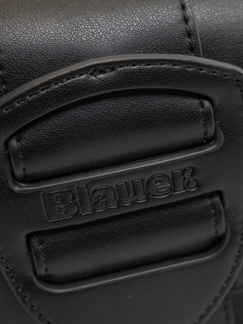 LADY B Borsa a tracolla con flap NERO - Borse Donna