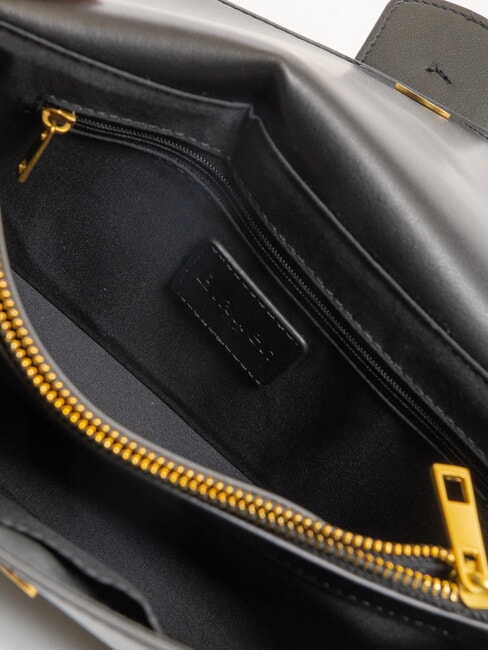 LADY B Borsa a tracolla con flap NERO - Borse Donna