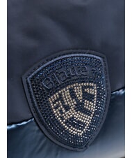 BLAUER PADDED NYLON Pochette morbida con logo strass BLU NAVY - Borse Donna - 3