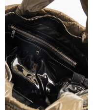 BLAUER SOFTY Borsa shopping trapuntata con tracolla mud - Borse Donna - 5