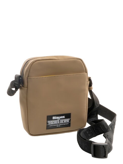 RUBBER Borsello piccolo gommato MILITARY GREEN - Tracolle Uomo