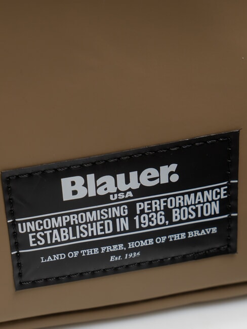 RUBBER Borsello piccolo gommato MILITARY GREEN - Tracolle Uomo