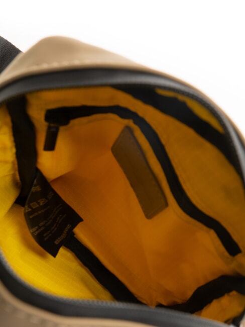 RUBBER Borsello piccolo gommato MILITARY GREEN - Tracolle Uomo