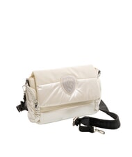 BLAUER PADDED NYLON Borsa fluffy a tracolla logo strass - Borse Donna